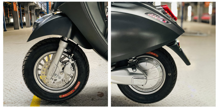 Xe máy điện DK Roma Lite S đèn lục giác