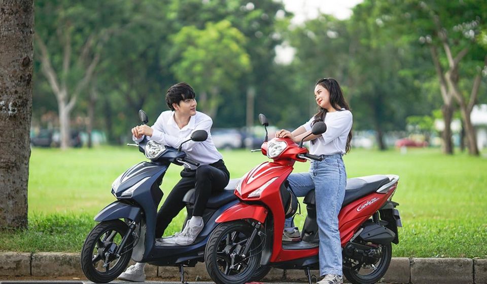 Hướng dẫn lái xe ga 50cc Kymco Candy an toàn và tiết kiệm xăng