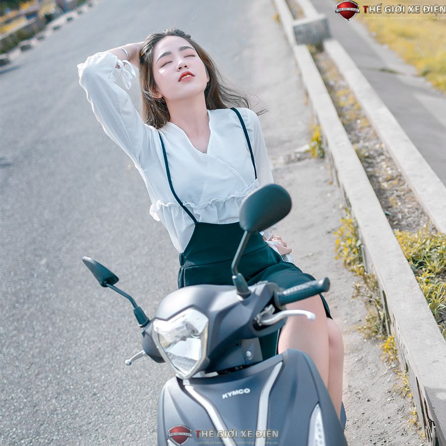 Hướng dẫn lái xe ga 50cc Kymco Candy an toàn và tiết kiệm xăng