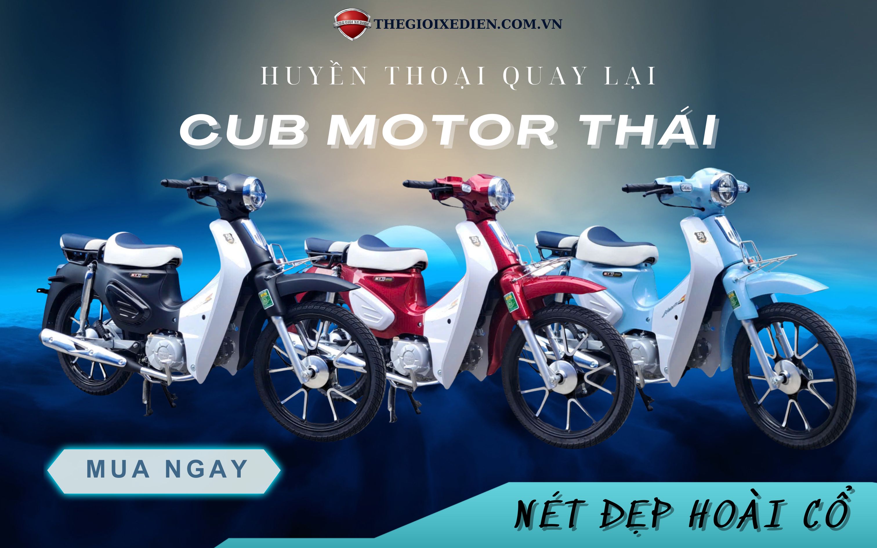 Những mẫu xe số 50 phân khối có kiểu dáng thể thao và nam tính
