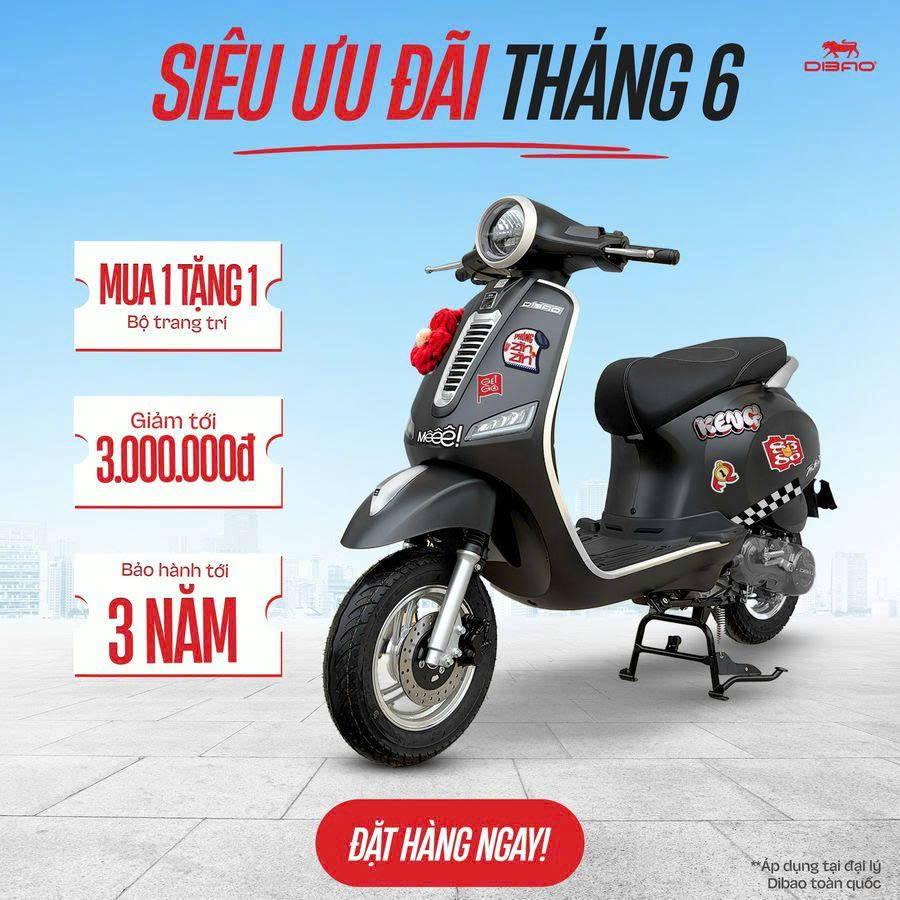 Xe Ga 50cc Dibao Pansy XS1 Neo Pro