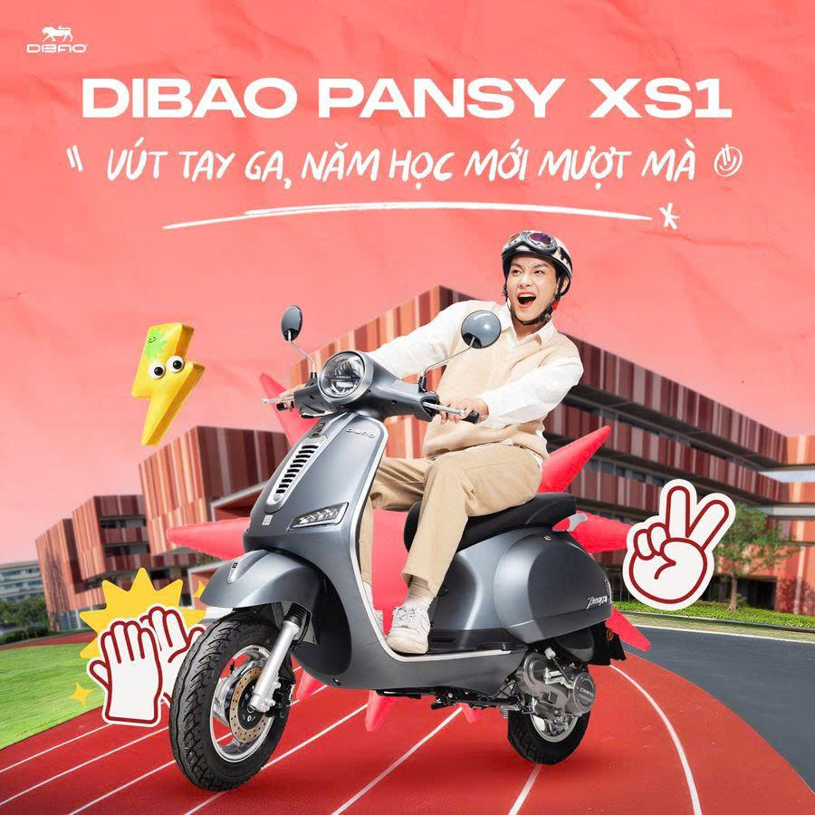 Xe Ga 50cc Dibao Pansy XS1 Neo Pro