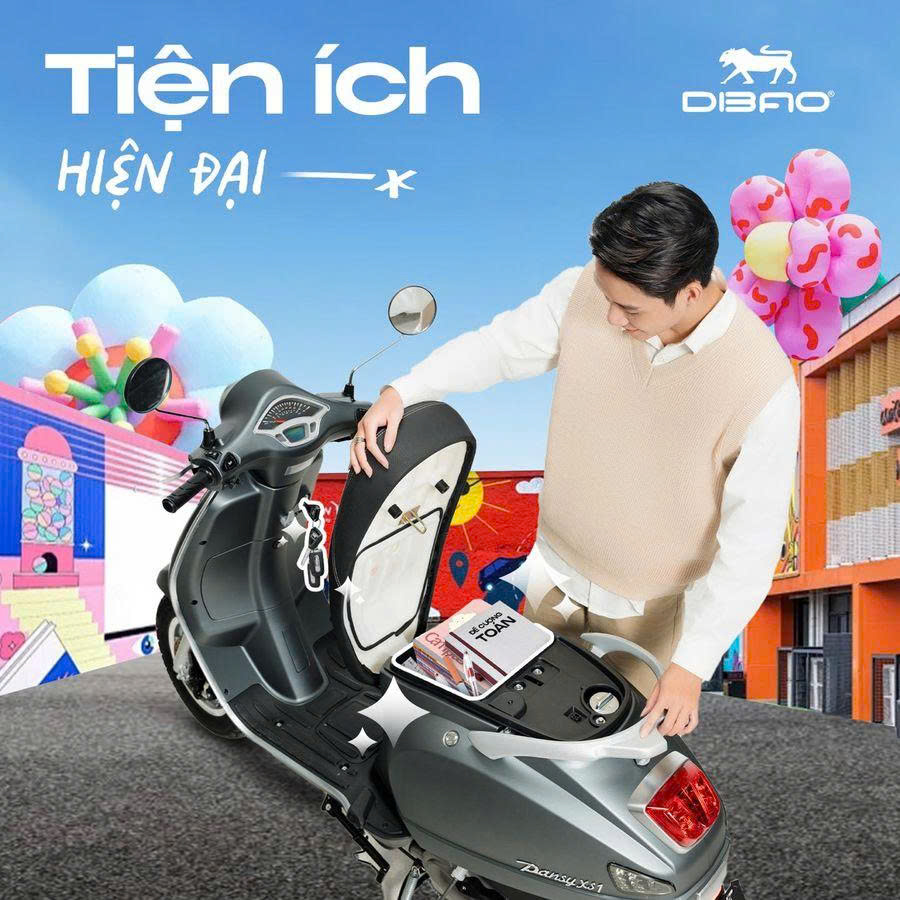 Xe Ga 50cc Dibao Pansy XS1 Neo Pro