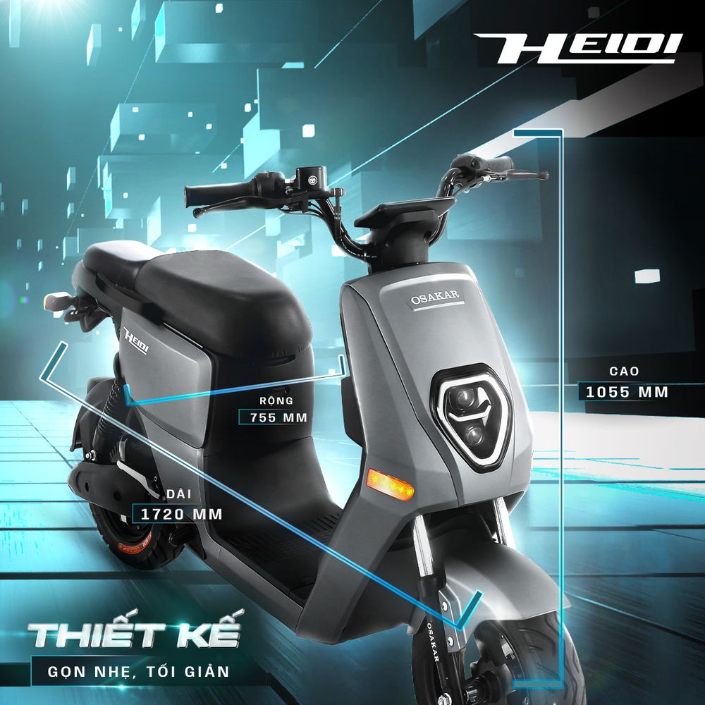 Chiêm ngưỡng loạt xe đạp điện Osakar mới nhất 2025: Thiết kế trẻ trung, pin khỏe