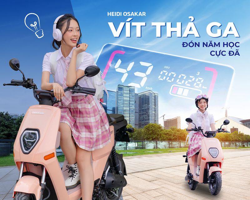 Giá xe đạp điện Osakar tháng 6/2025: Mẫu mới, liệu có đáng mua?