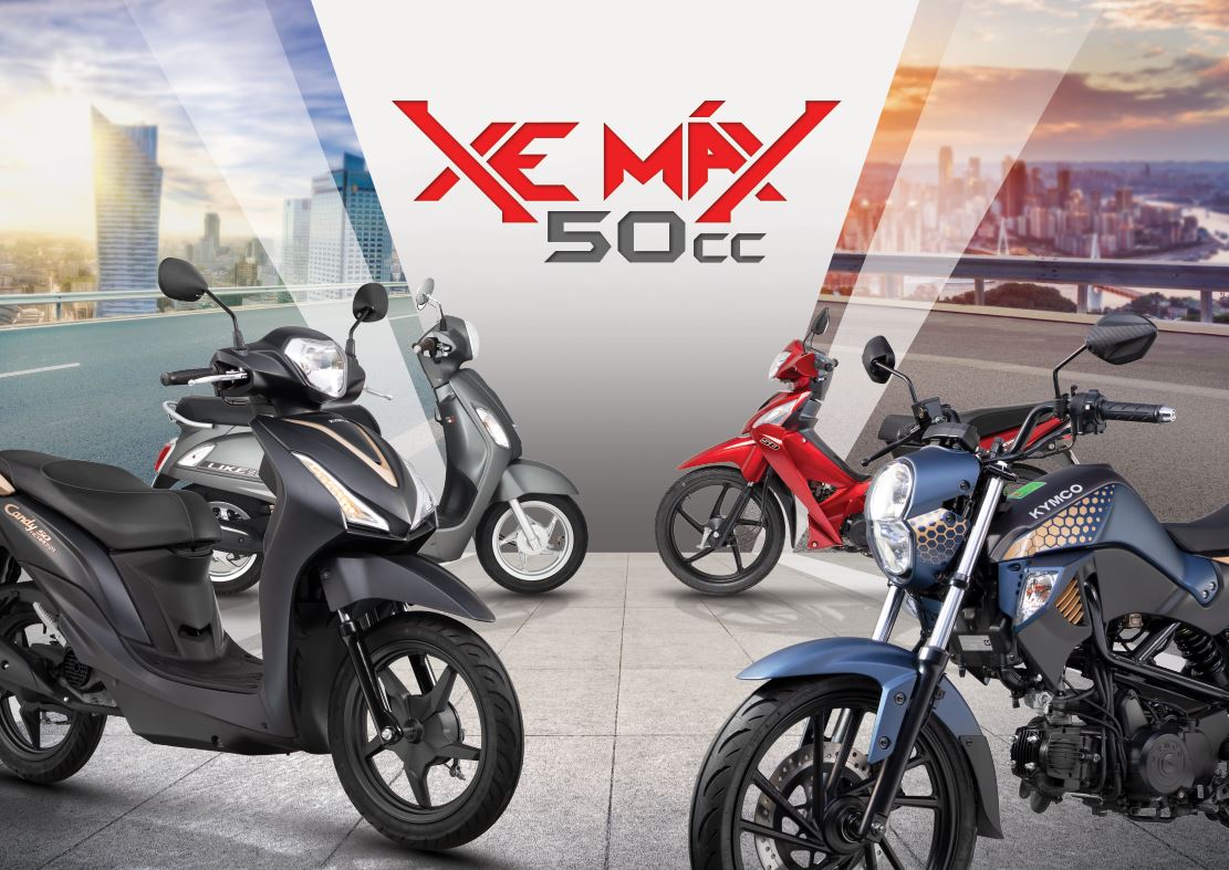 xe kymco 50cc cho học sinh