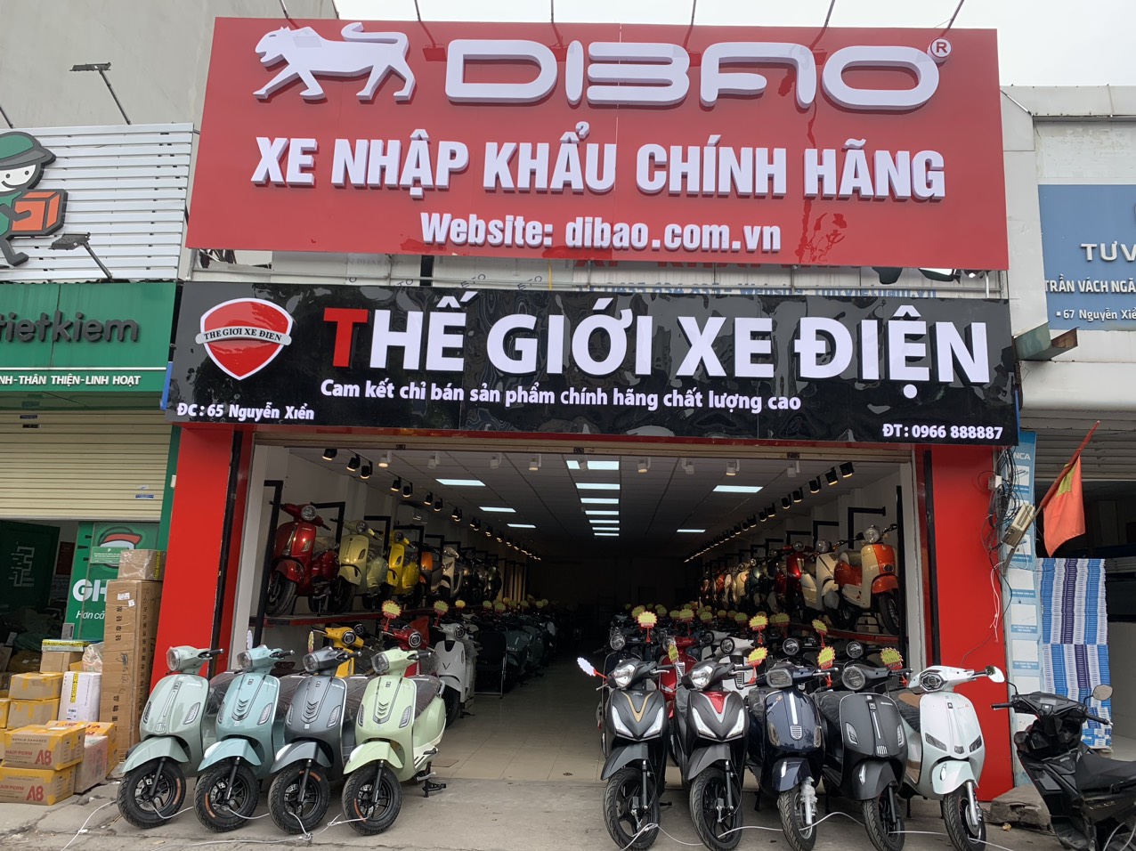 địa chỉ bán xe ga 50cc dk bike chính hãng