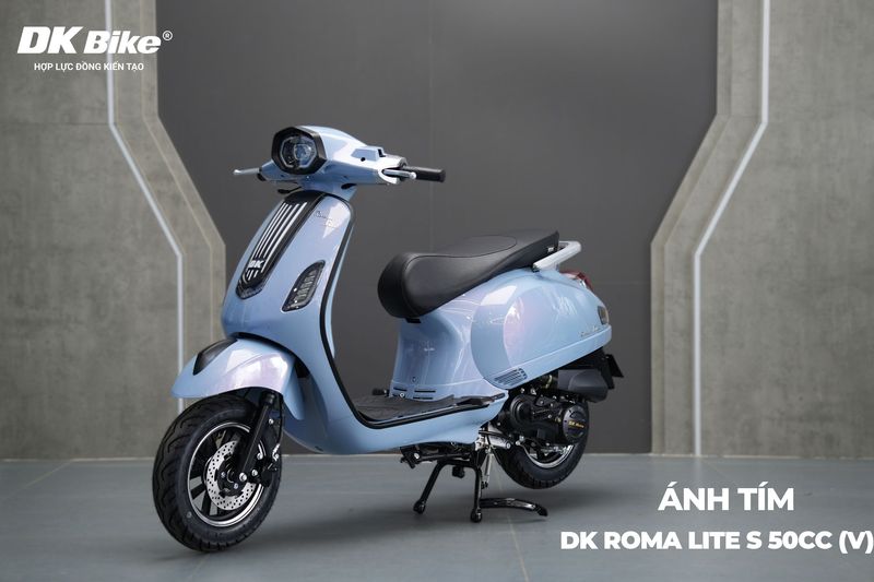 Xe ga 50cc DK Roma Lite S đèn tròn đời mới 