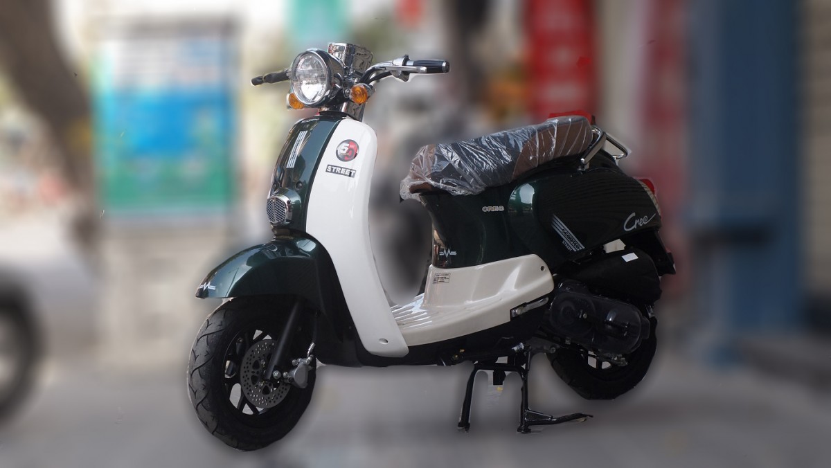 Trải nghiệm xứ sở kim chi trên dòng xe ga 50cc Crea Hyosung Korea 2023