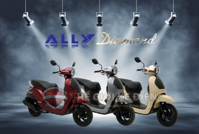 Xe máy 50cc Diamond – Sức quyến rũ không thể chối từ đến từ đại diện Ally