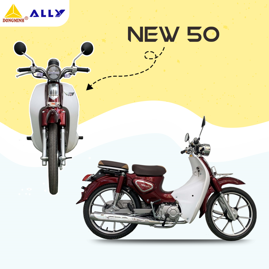 6 Ưu Điểm Có Ở Xe Máy 50cc Cub New Ally 2020 Vành Đúc Bạn Không Nên Bỏ Qua