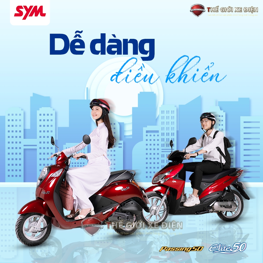 Top 5 xe máy 50cc tiết kiệm xăng dành cho các bạn học sinh, sinh viên