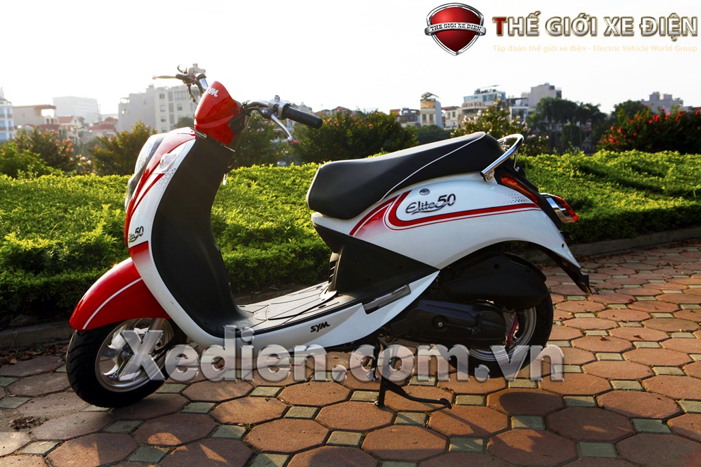 Địa chỉ mua xe ga 50cc Elite SYM chính hãng tại Hà Nội