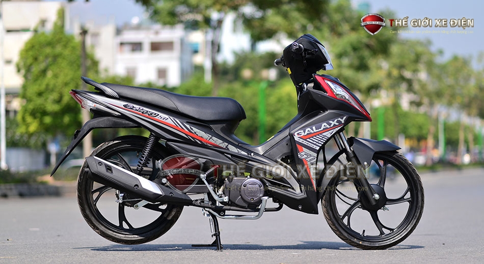 Có gì đặc biệt trong phiên bản xe 50cc SYM Galaxy vành đúc?