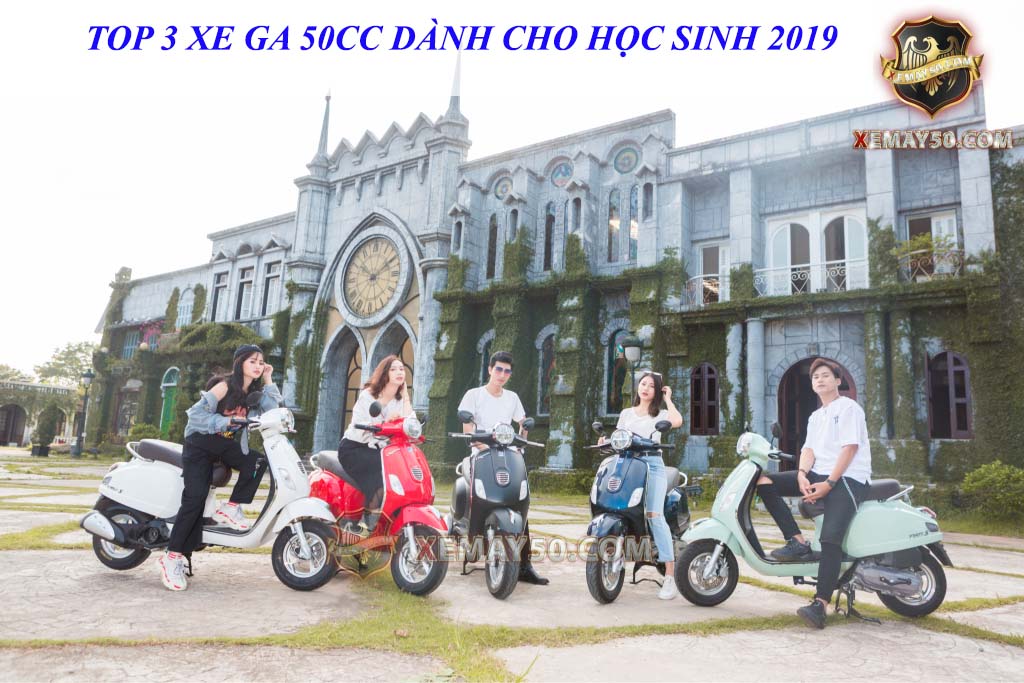 Top 3 mẫu xe ga 50cc cho học sinh đáng mua nhất trong năm 2019